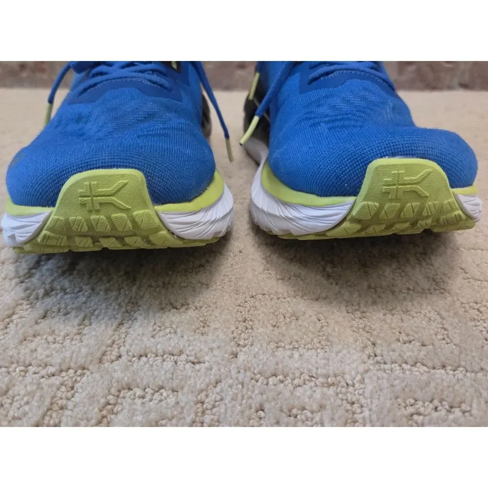 Kuru Triple Max Ion Sneaker Mens Size 12 Azure Blue and Sunny Lime